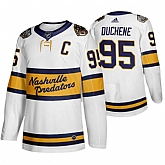 Predators 95 Matt Duchene White 2020 Winter Classic Adidas Jersey,baseball caps,new era cap wholesale,wholesale hats